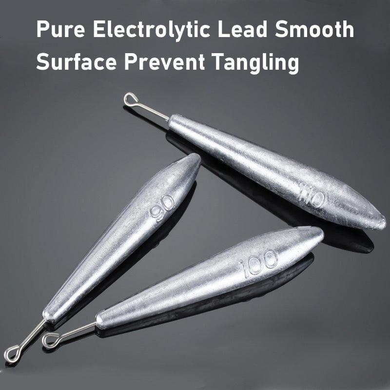 Dr.Fish Streamlined Shape Lead Weights 90g,100g,110g - Dr.Fish Tackles