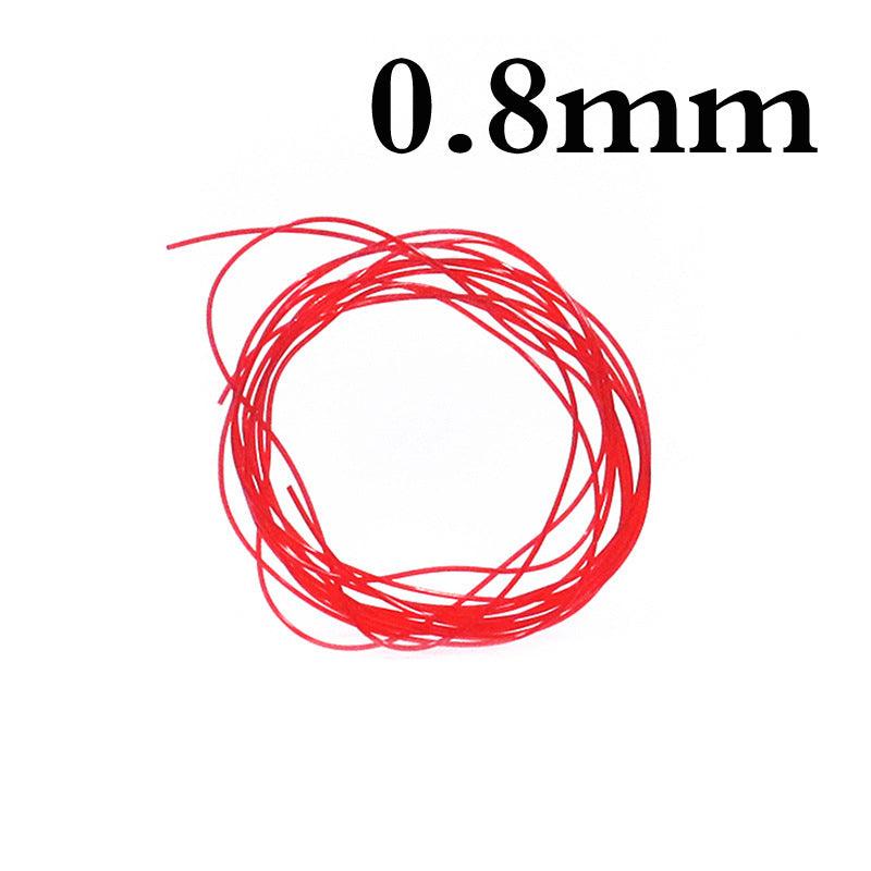 Dr.Fish Transparent Glassy Body Wrap Fly Tying Materials 3mm (6 colors) - Dr.Fish Tackles