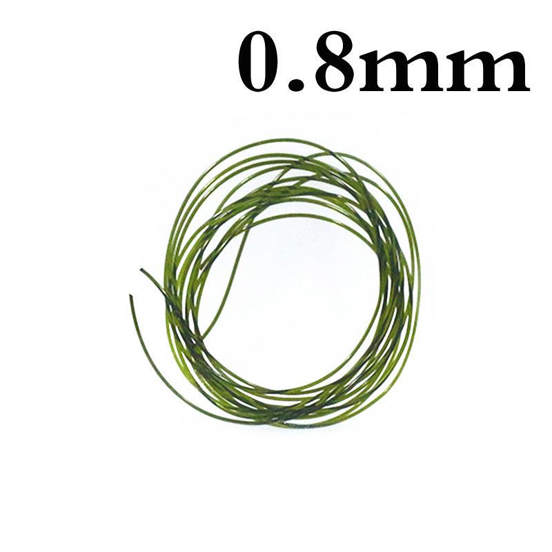 Dr.Fish Transparent Glassy Body Wrap Fly Tying Materials 3mm (6 colors) - Dr.Fish Tackles