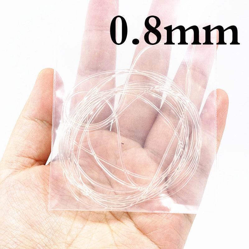 Dr.Fish Transparent Glassy Body Wrap Fly Tying Materials 3mm (6 colors) - Dr.Fish Tackles