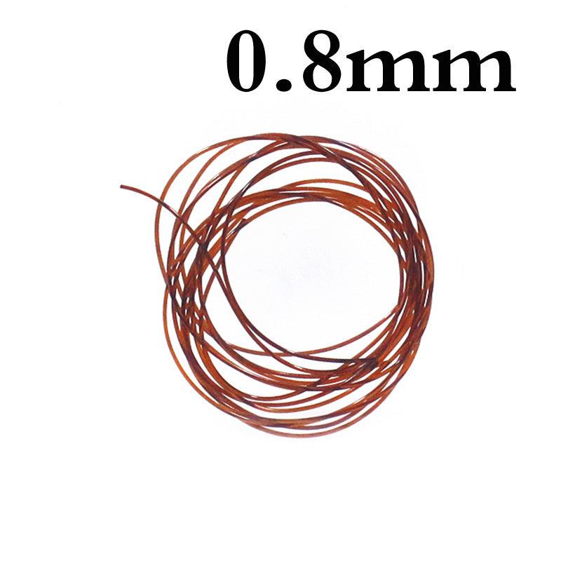 Dr.Fish Transparent Glassy Body Wrap Fly Tying Materials 3mm (6 colors) - Dr.Fish Tackles