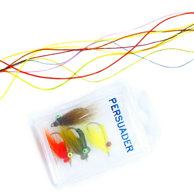 Dr.Fish Transparent Glassy Body Wrap Fly Tying Materials 3mm (6 colors) - Dr.Fish Tackles