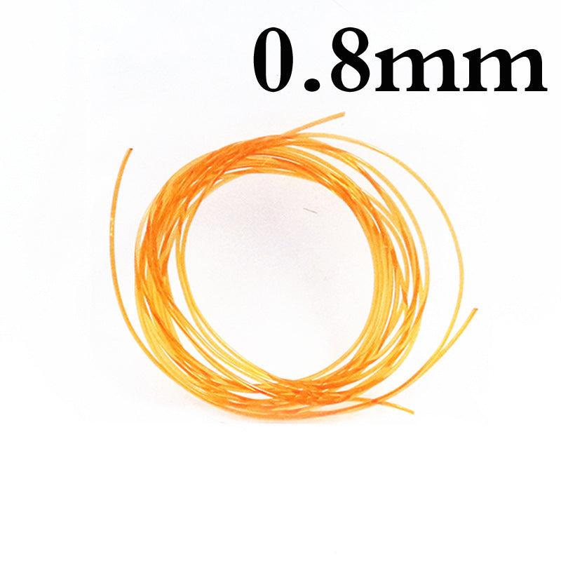 Dr.Fish Transparent Glassy Body Wrap Fly Tying Materials 3mm (6 colors) - Dr.Fish Tackles