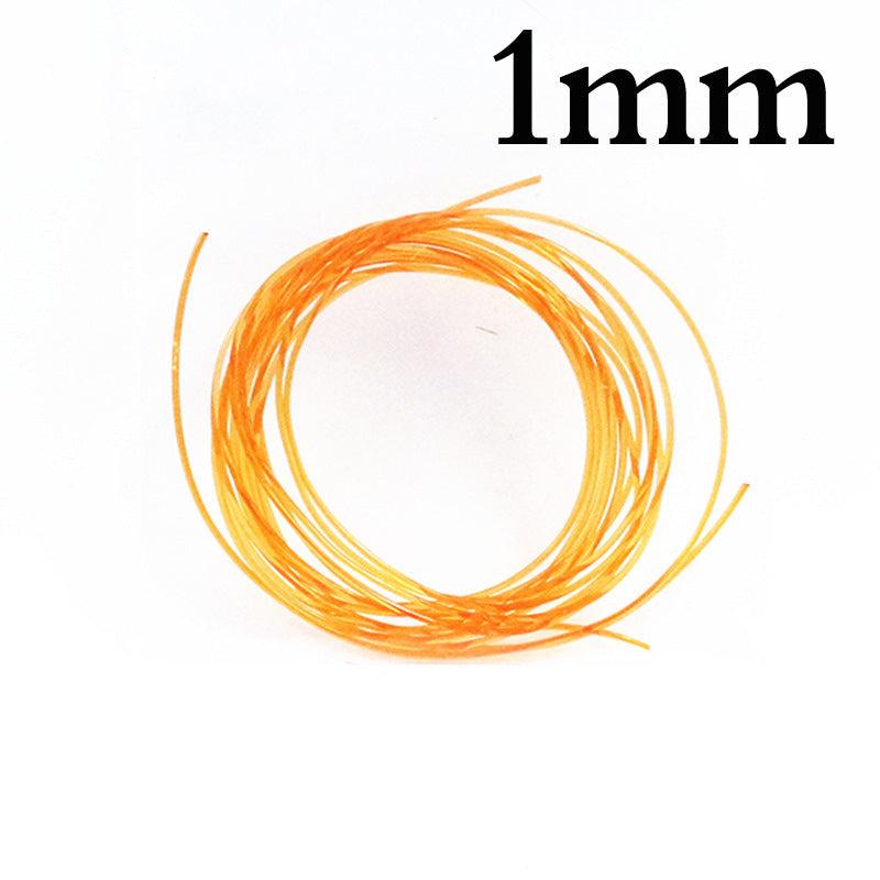 Dr.Fish Transparent Glassy Body Wrap Fly Tying Materials 3mm (6 colors) - Dr.Fish Tackles