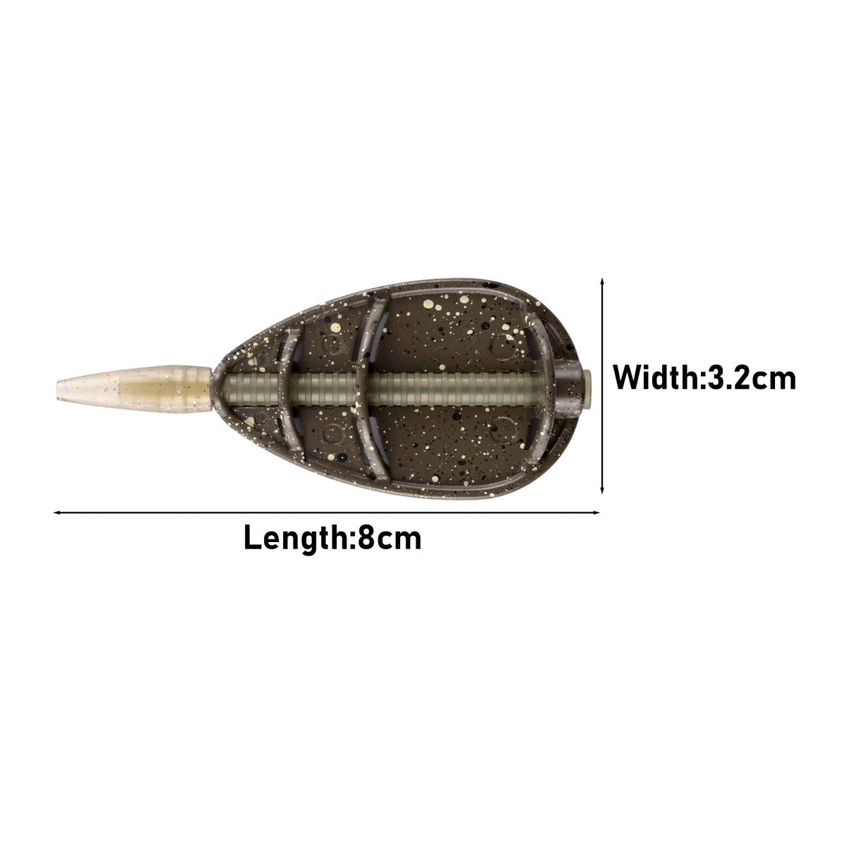 Dr.Fish 3pcs  Fishing Method Feeders 25-45g