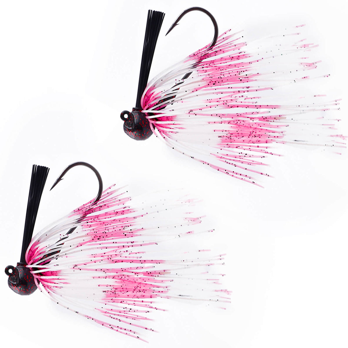 Dr.Fish 2pcs Weedless Football Jigs 1/8oz-1oz