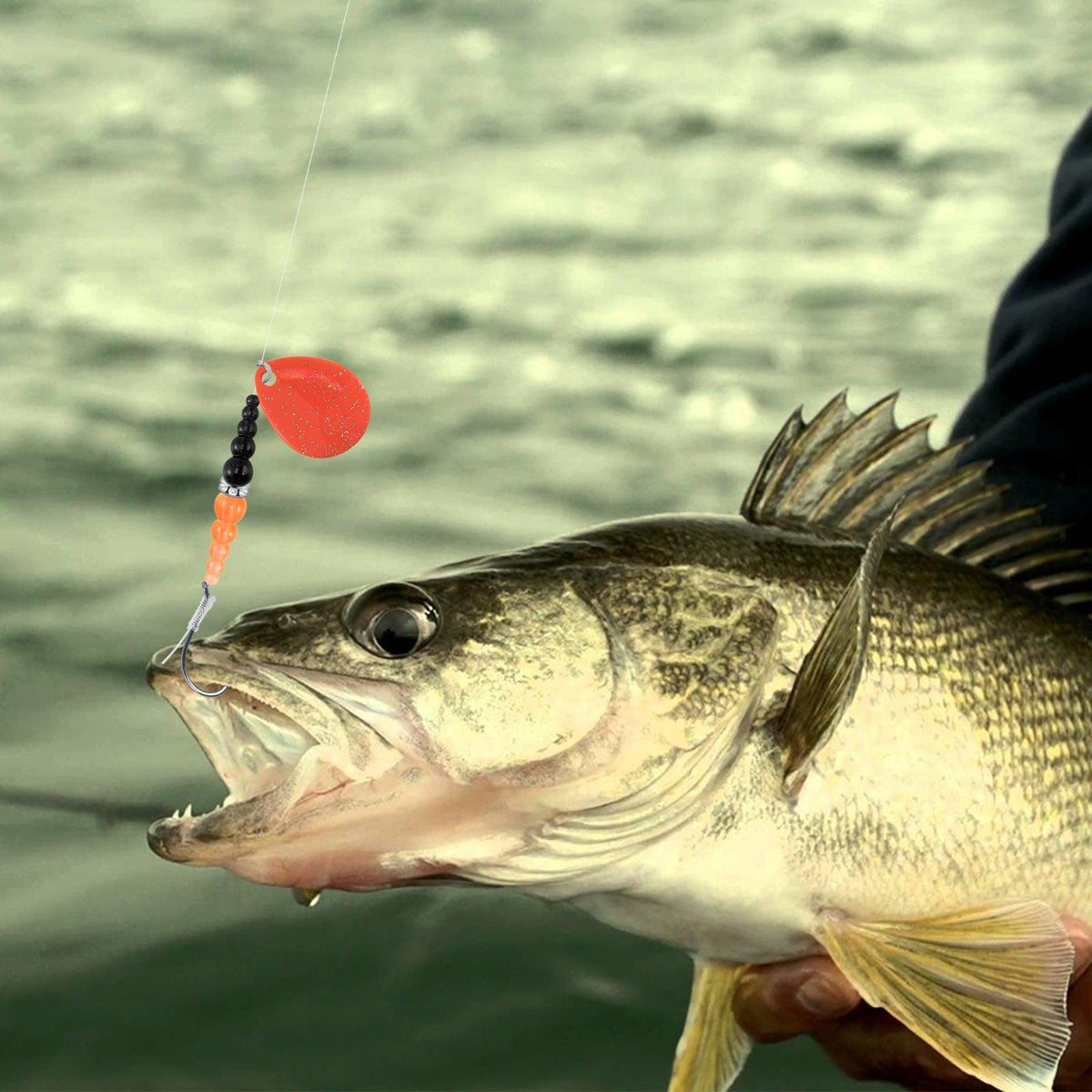 Dr.Fish 5pcs Walleye Spinner Rig Kit 46in 30lb - Dr.Fish Tackles
