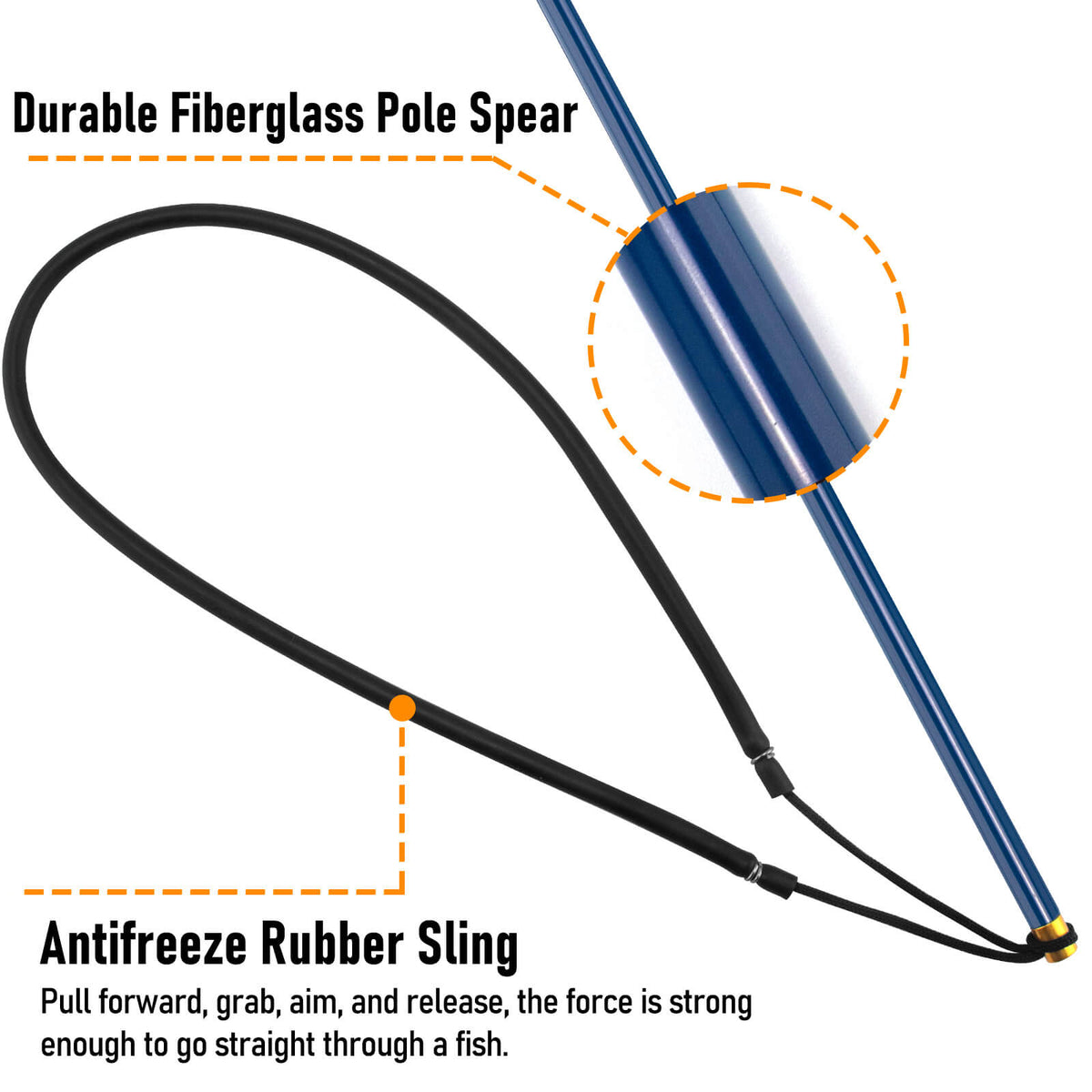 Dr.Fish Travel Spearfishing Fishing Stringer Kit