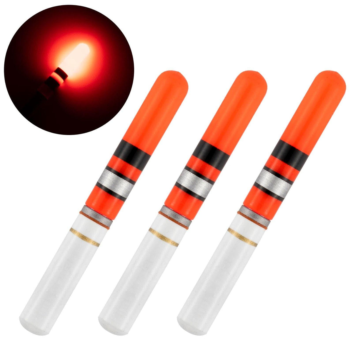 Dr.Fish 10pcs Glow Sticks LED Fish Floats - Dr.Fish Tackles