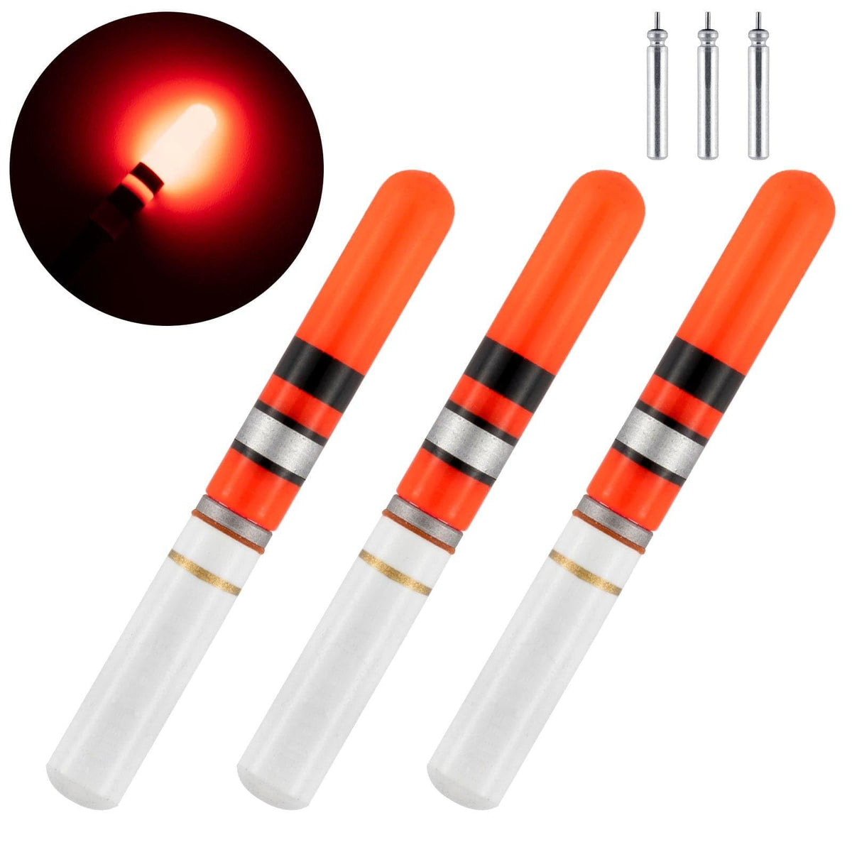 Dr.Fish 10pcs Glow Sticks LED Fish Floats - Dr.Fish Tackles