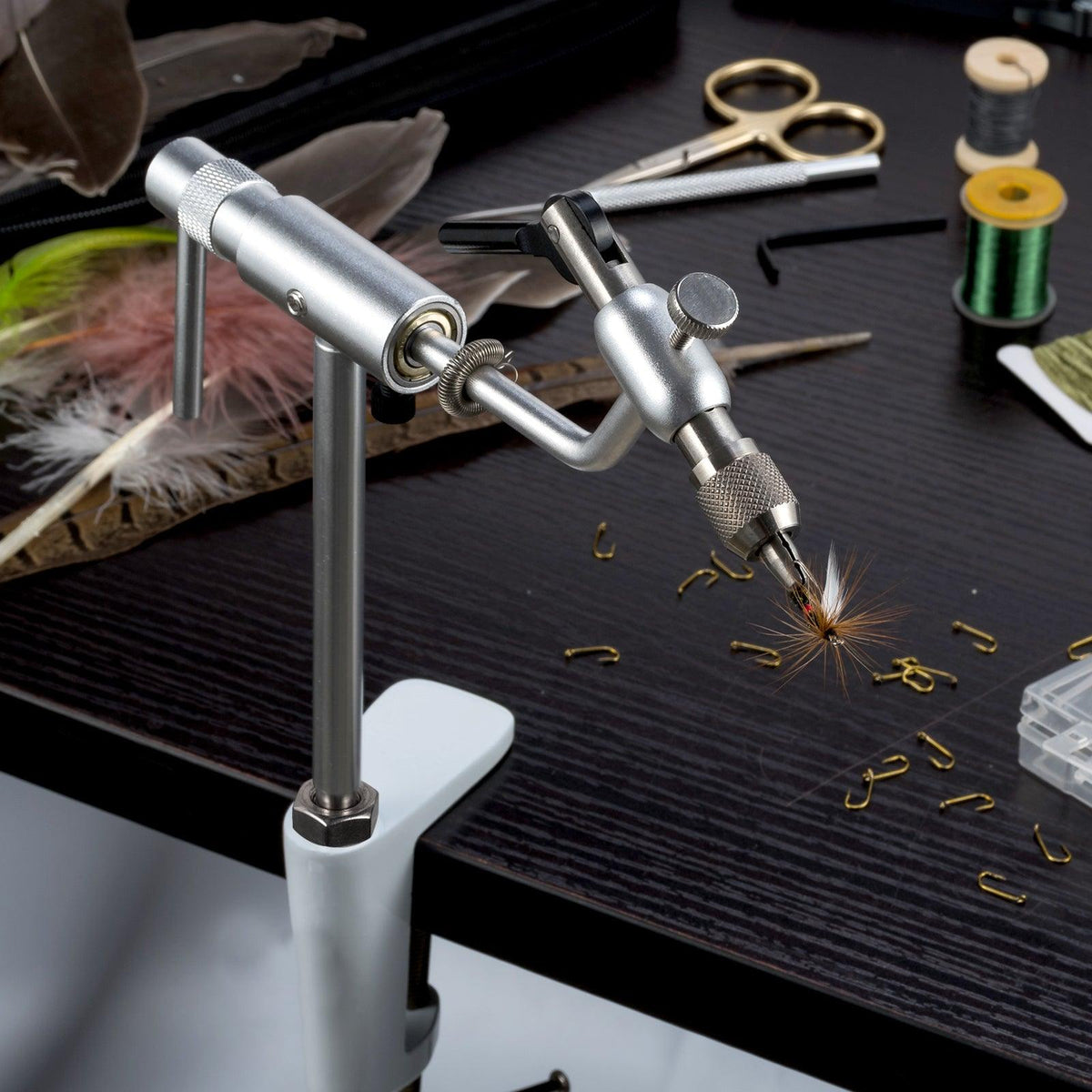 Dr.Fish Fly Tying Vise C-Clamp Mount - Dr.Fish Tackles