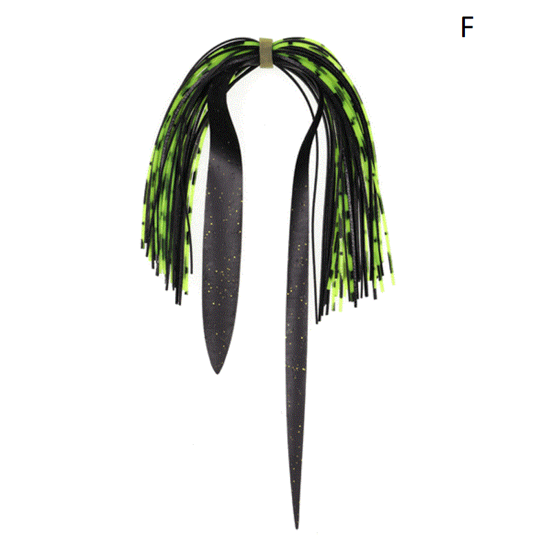 Dr.Fish 3pcs Squid DIY Rubber Jig Lures Skirt Fly Tying Materials (10colors) - Dr.Fish Tackles