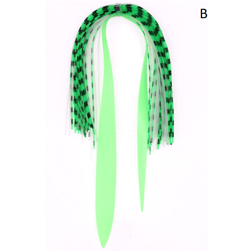 Dr.Fish 3pcs Squid DIY Rubber Jig Lures Skirt Fly Tying Materials (10colors) - Dr.Fish Tackles