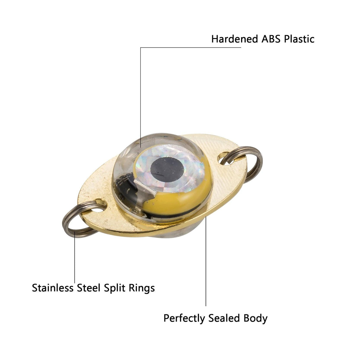Dr.Fish 5pcs Round Eye LED Fishing Lures - Dr.Fish Tackles