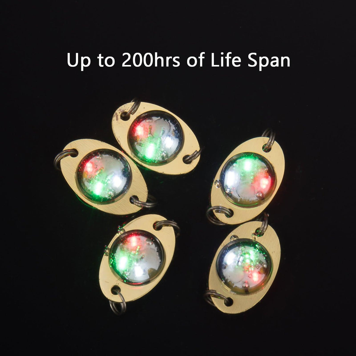 Dr.Fish 5pcs Round Eye LED Fishing Lures - Dr.Fish Tackles