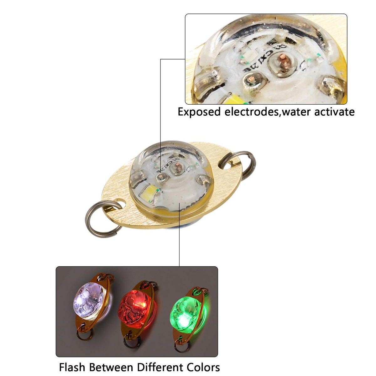 Dr.Fish 5pcs Round Eye LED Fishing Lures - Dr.Fish Tackles