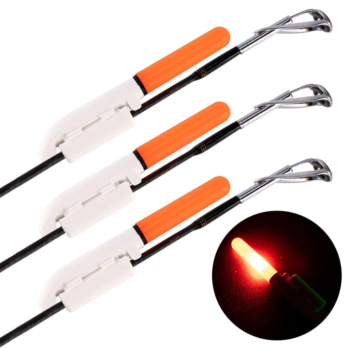 Dr.Fish 10pcs Rod Tip LED Light 2.24" - Dr.Fish Tackles