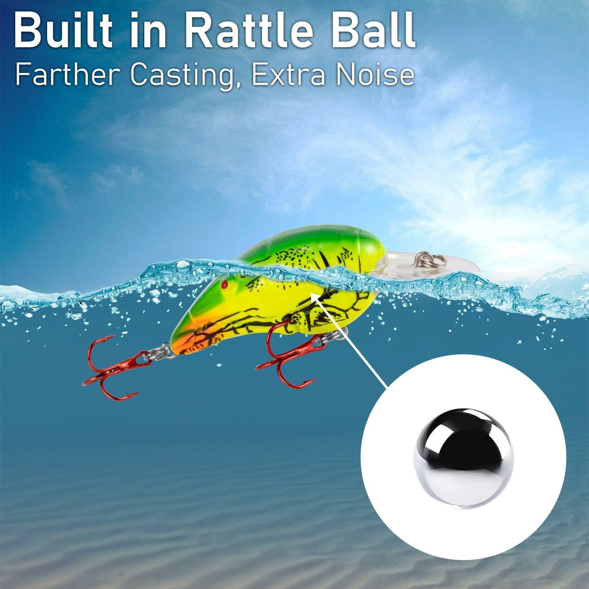 Dr.Fish 4pcs Crayfish Hard Bait  Bait  2.8'' - Dr.Fish Tackles