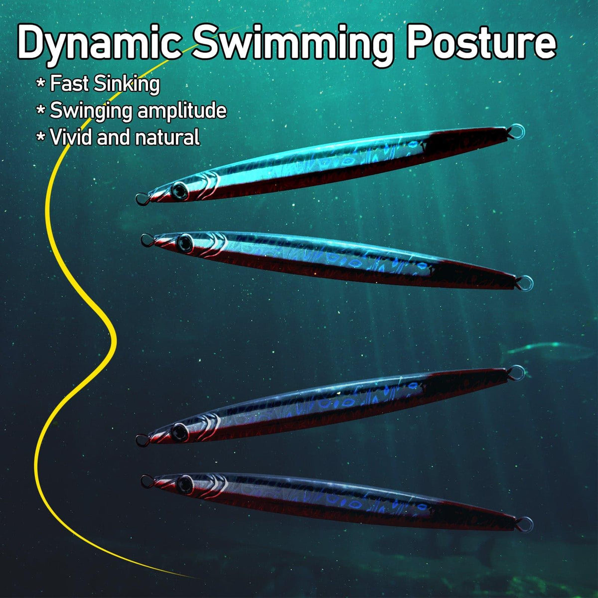 Dr.Fish Long Casting Metal Jigs 6.69‘â€?5.64oz - Dr.Fish Tackles