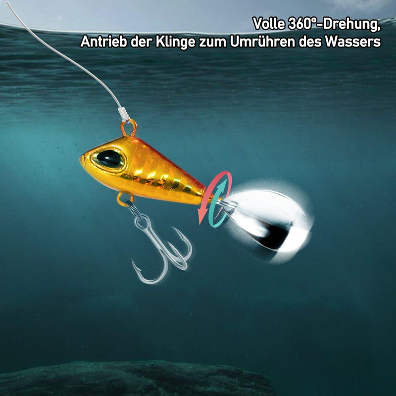 Dr.Fish 5pcs Jig Spinner Fishing Bait 6-22g - Dr.Fish Tackles