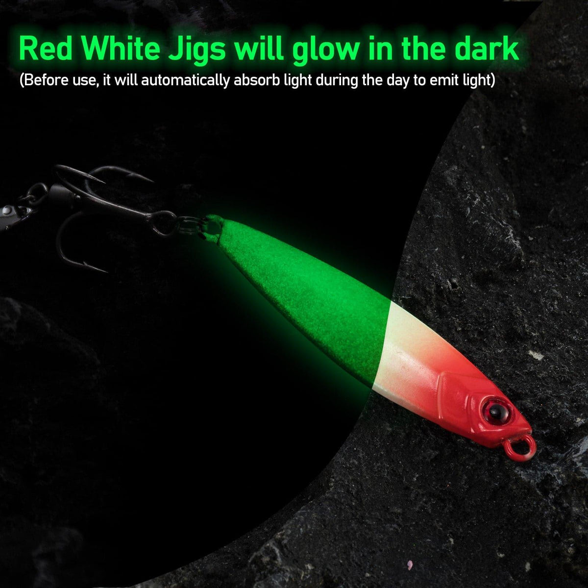 Dr.Fish 5pcs Spinner Blade Vertical Diamond Jig  0.25-1.06 oz - Dr.Fish Tackles