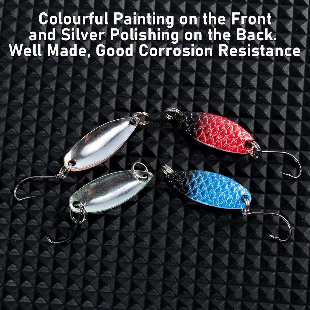 Dr.Fish  12pcs Spoons Spinners Lures Kit - Dr.Fish Tackles