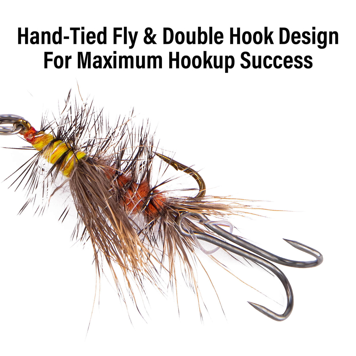 Dr.Fish 5pcs Trout Spinners Lures Kit