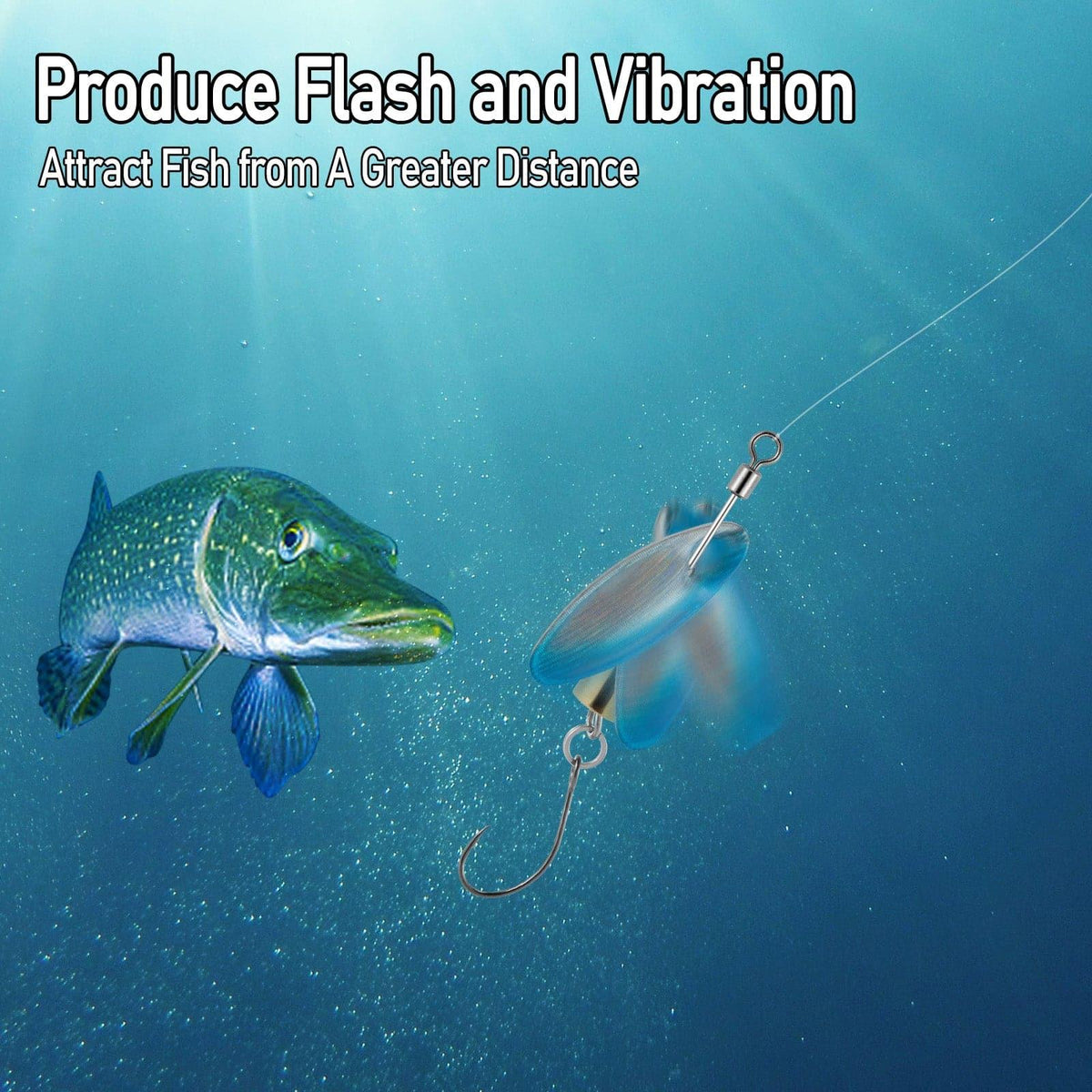 Dr.Fish 10pcs  Spinnerbait Lures Kits   2.44'' 1/4oz - Dr.Fish Tackles