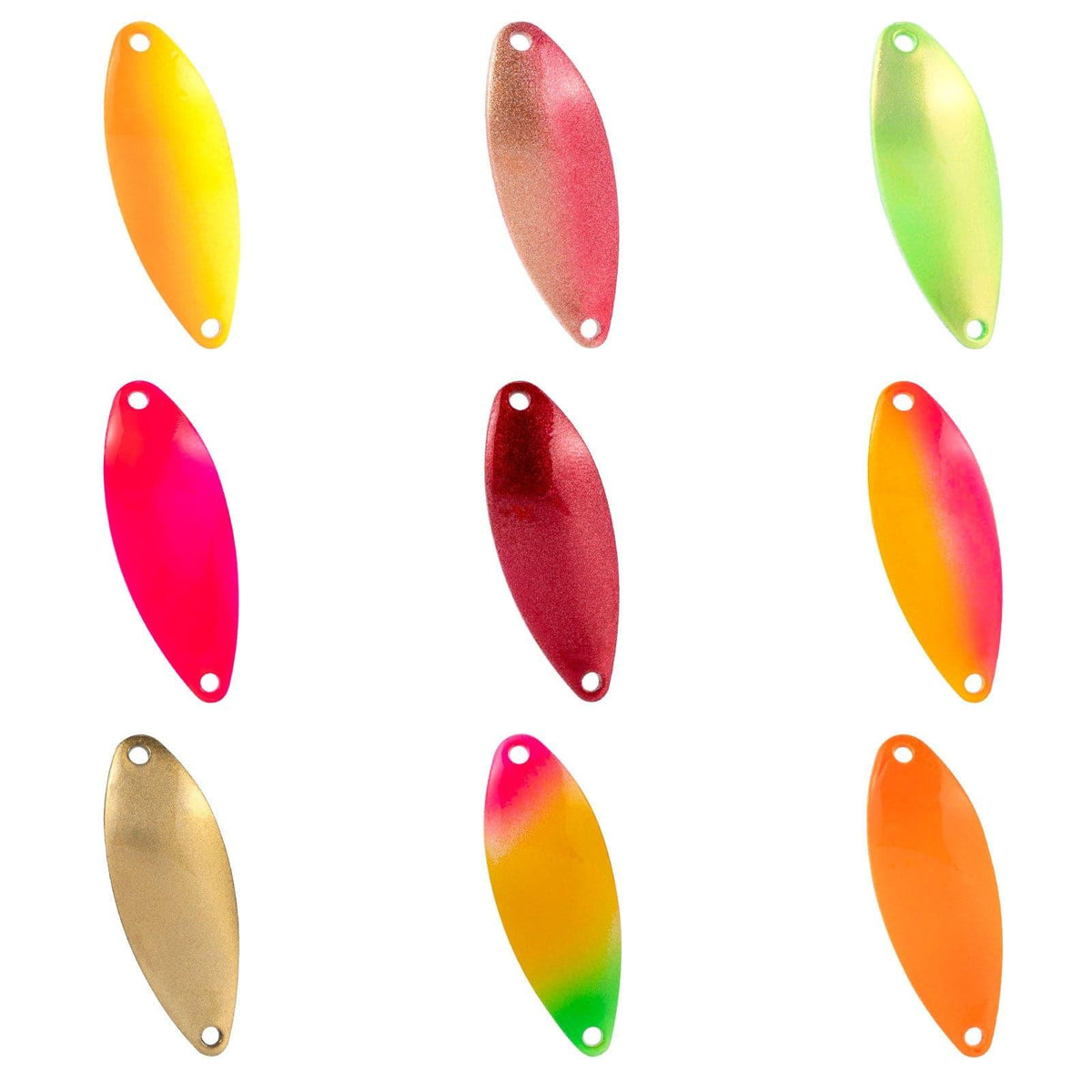 Dr.Fish 18pcs Spinner Blades Kit 1.4"*0.49" - Dr.Fish Tackles