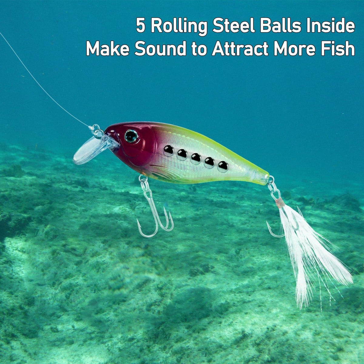Dr.Fish 3pcs Lifelike  Minnow Lure 3.6" 0.45 oz - Dr.Fish Tackles