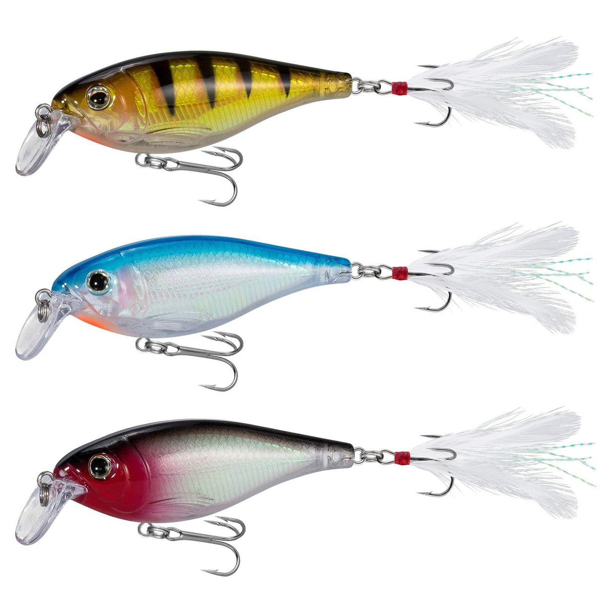 Dr.Fish 3pcs Lifelike  Minnow Lure 3.6" 0.45 oz - Dr.Fish Tackles