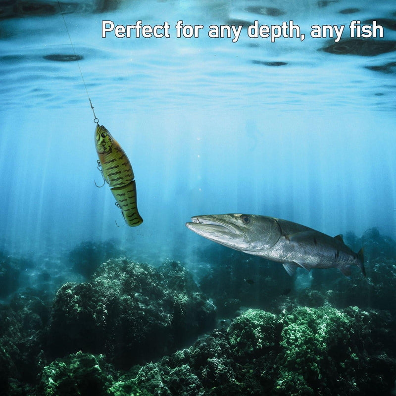Dr.Fish  Jointed Swimbait Glide Lure 5.3''1oz - Dr.Fish Tackles