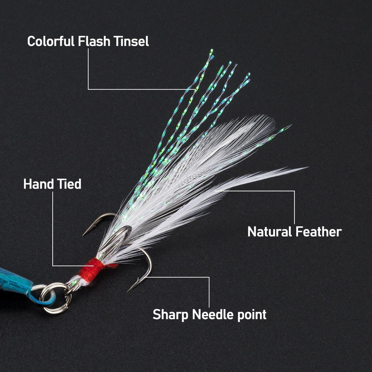 Dr.Fish 10pcs Jerkbait Minnow Lures  2.54'' 0.28oz - Dr.Fish Tackles
