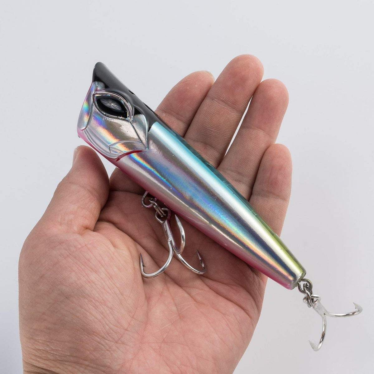 Dr.Fish Topwater Lures with Water Spray Design 4.72''1.44oz