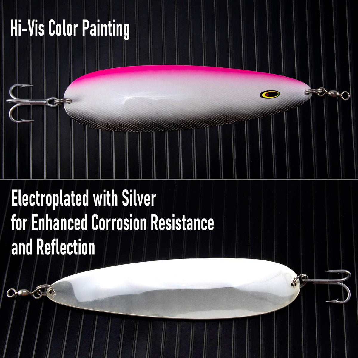 Dr.Fish Heavy Duty Flutter Spoon 8" - Dr.Fish Tackles
