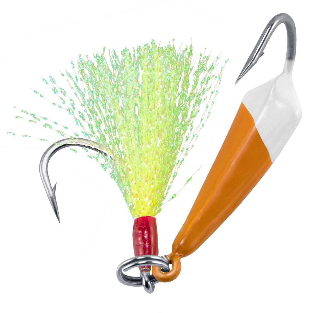 Dr.Fish 5pcs Pompano Jigs with Teaser Hooks - Dr.Fish Tackles