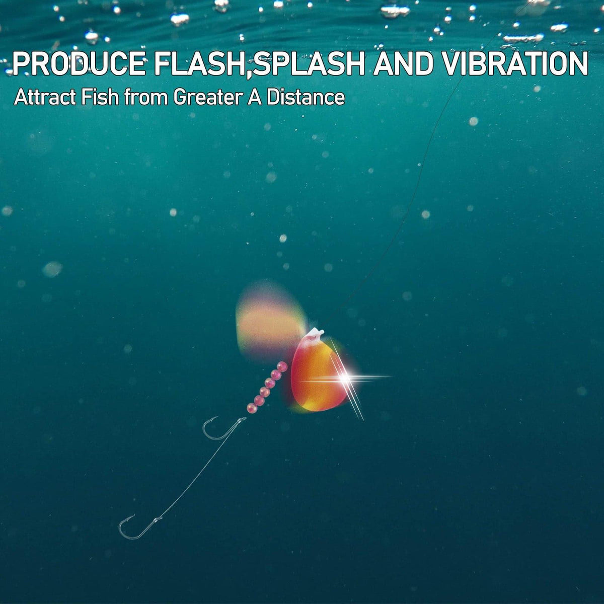 Dr. Fish 10 pcs Walleye Spinner Rigs - Dr.Fish Tackles