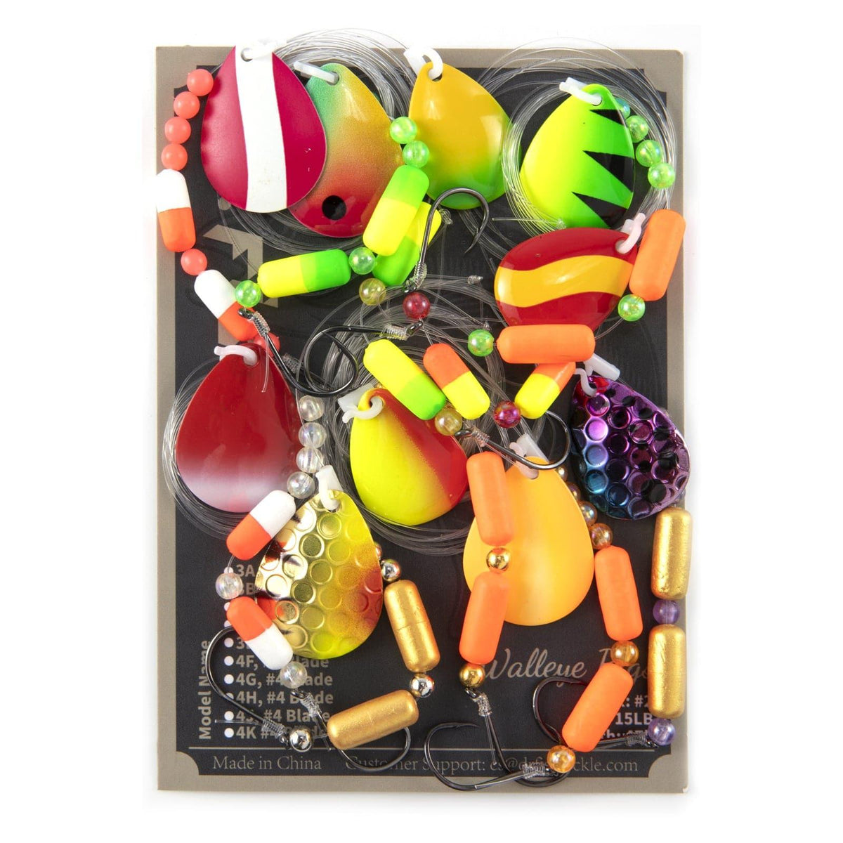 Dr. Fish 10pcs Spinner Rig Kit - Dr.Fish Tackles