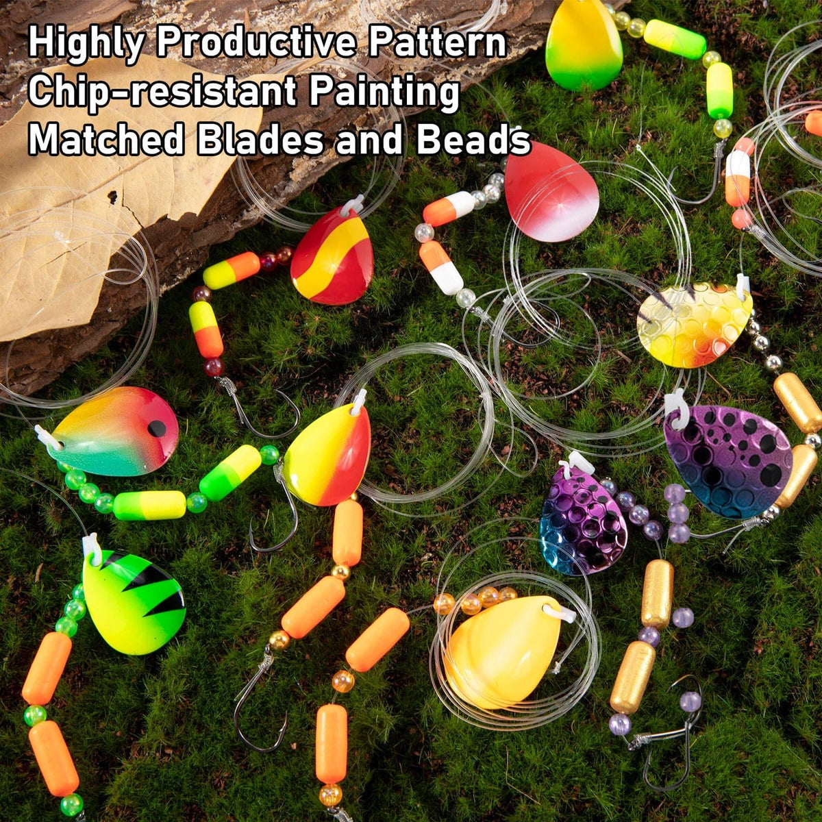 Dr. Fish 10pcs Spinner Rig Kit - Dr.Fish Tackles