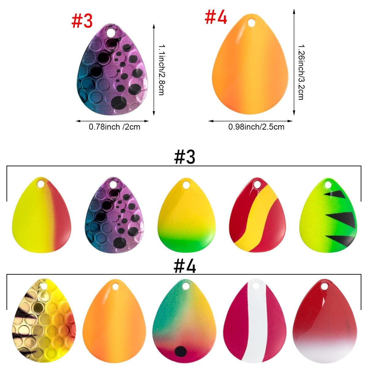 Dr. Fish 10pcs Spinner Rig Kit - Dr.Fish Tackles