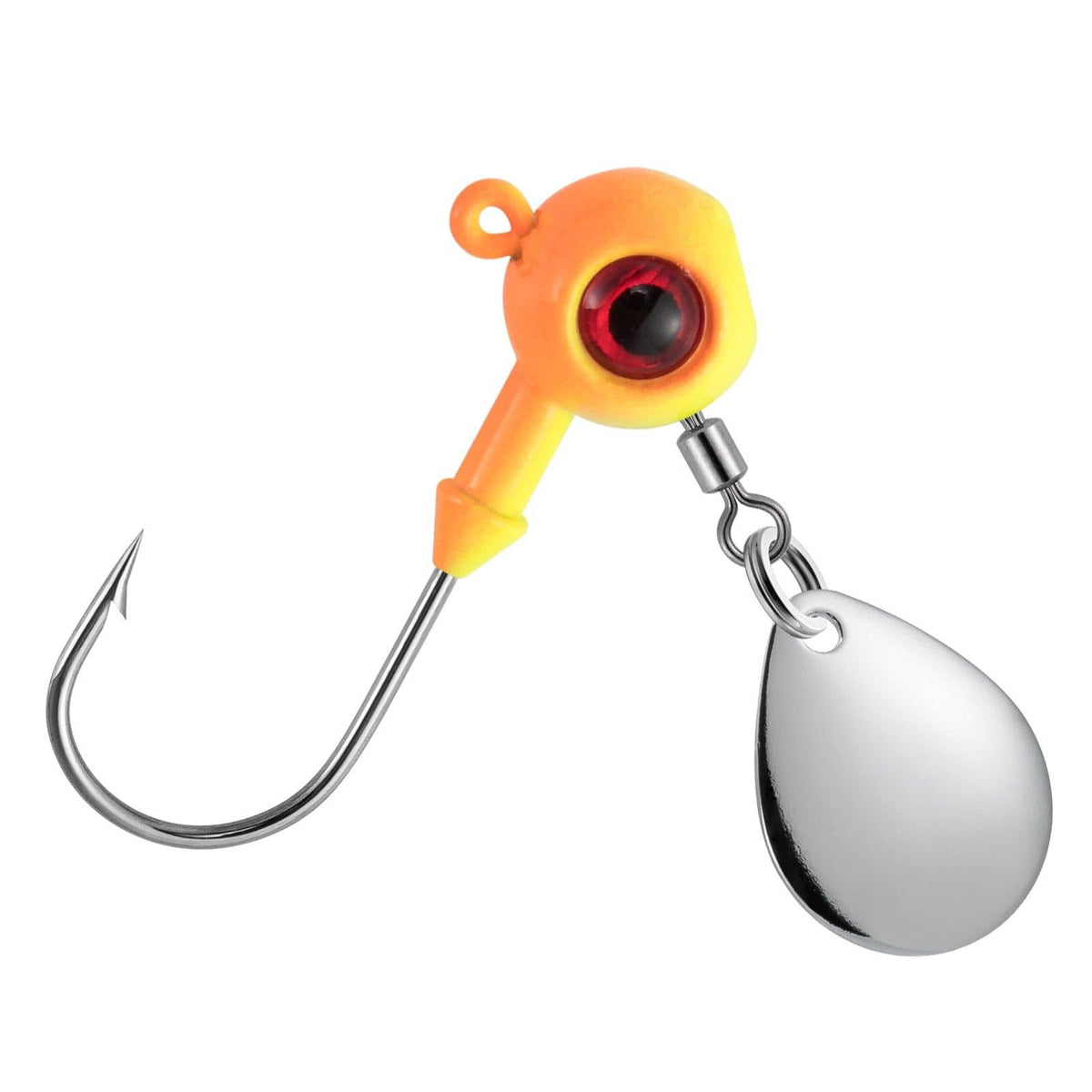 Dr.Fish 10pcs Underspin Jig Heads 1/8oz-1/4oz - Dr.Fish Tackles