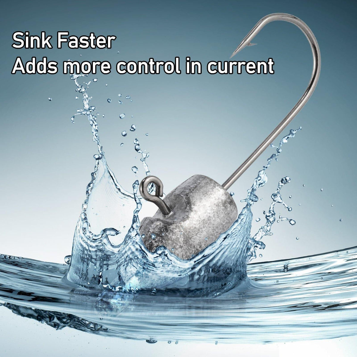 Dr.Fish 20pcs Tube Jig Head 1/32oz-3/16oz - Dr.Fish Tackles