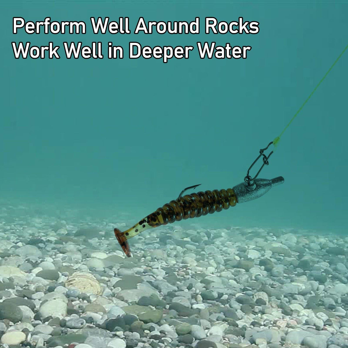 Dr.Fish 20pcs Tube Jig Head 1/32oz-3/16oz - Dr.Fish Tackles