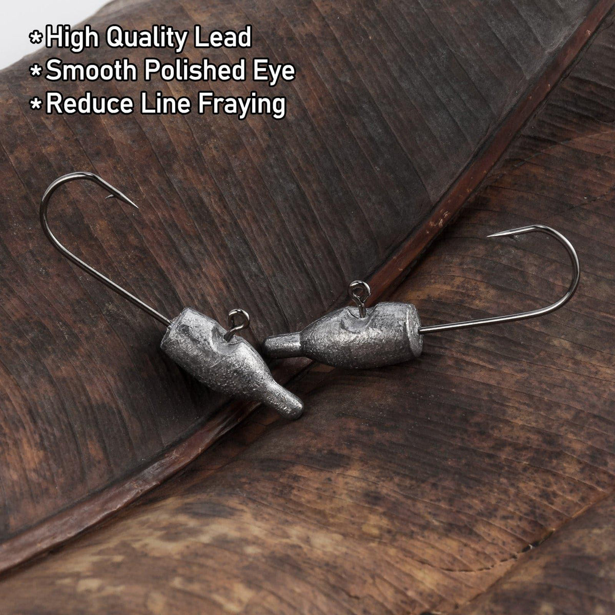 Dr.Fish 20pcs Tube Jig Head 1/32oz-3/16oz - Dr.Fish Tackles