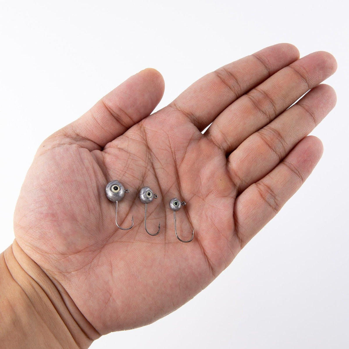 Dr.Fish 20pcs Crappie Jig Heads 1/32oz-1/8oz - Dr.Fish Tackles