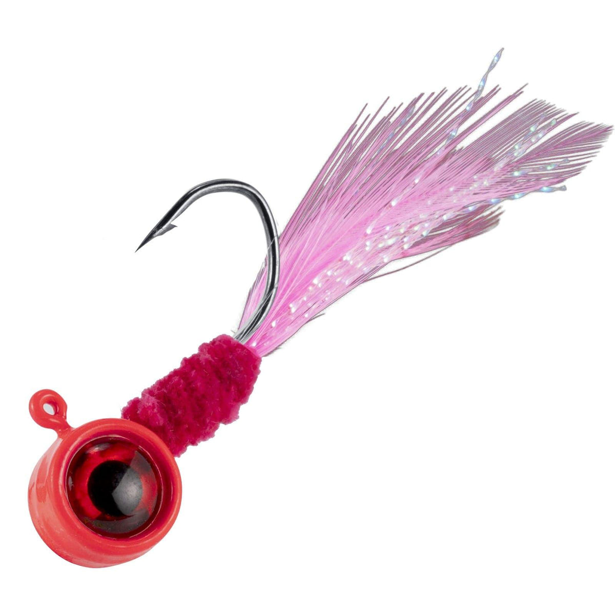 Dr.Fish 10pcs Marabou Feather Jigs 1/16oz 1/8oz 3/16oz 1/4oz - Dr.Fish Tackles
