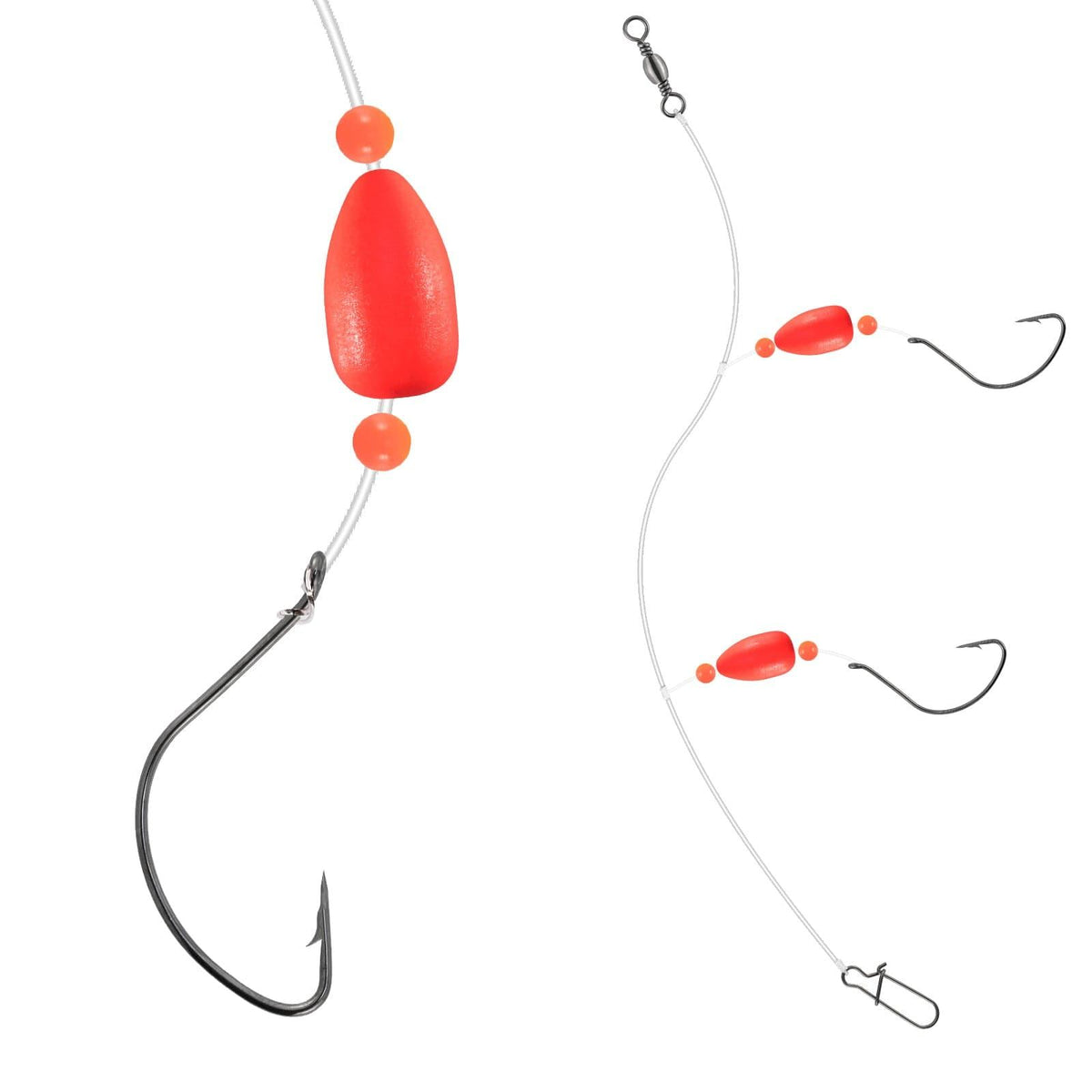Dr.Fish 5pcs Pompano Rigs Surf Fishing Rigs - Dr.Fish Tackles