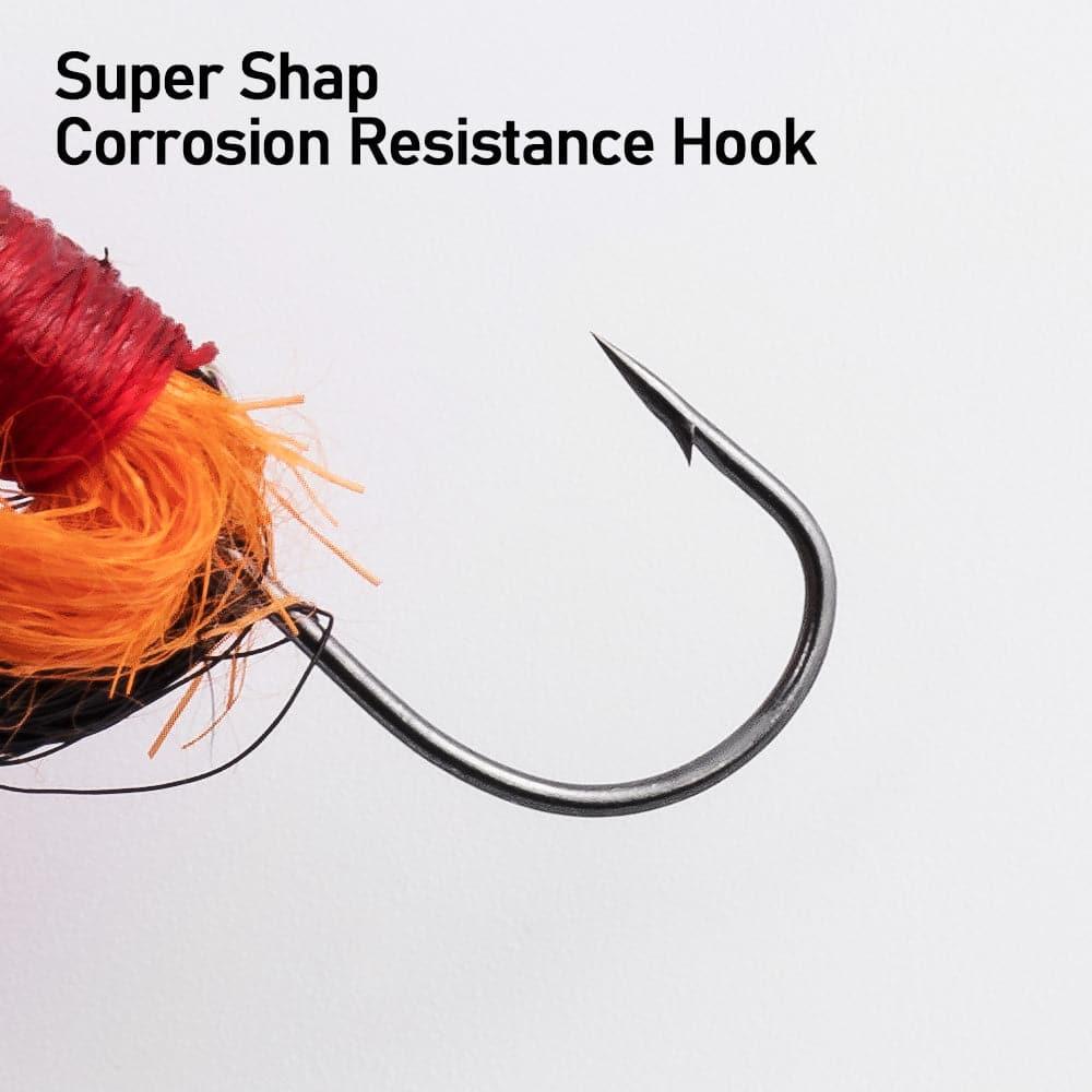 Dr.Fish 5pcs Bucktail Jigs 0.07-0.18oz - Dr.Fish Tackles