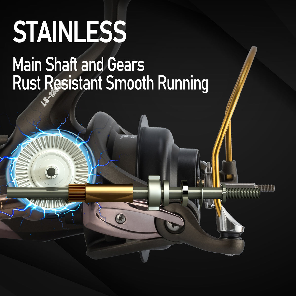 Dr.Fish LS Surf Fishing Reel 10000/12000 Heavy Duty - Dr.Fish Tackles
