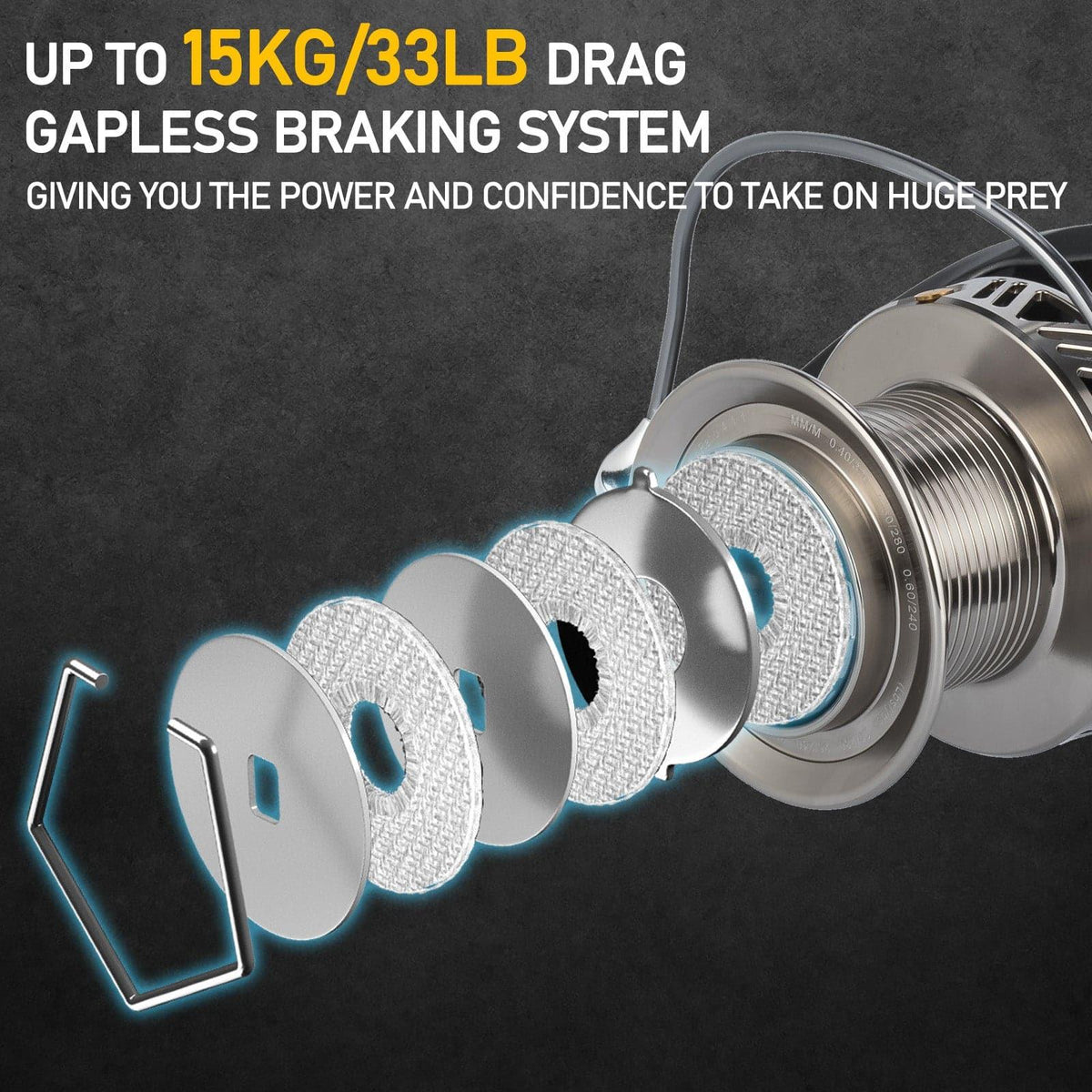 Dr.Fish JS Spinning Reel 8000/10000 - Dr.Fish Tackles